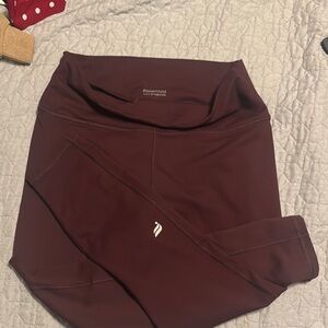 Fabletics Burgundy Leggings